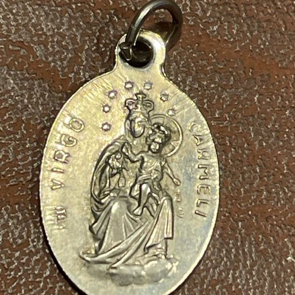 VINTAGE RELIGIOUS Pendants x2 Italy - Picture 1 of 12